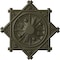Ekena Millwork Antilles Ceiling Medallion (Fits Canopies up to 6"), Hand-Painted Witch Hazel, 38 1/4"OD x 1 1/2"P CM38ANWHF - alternate 1
